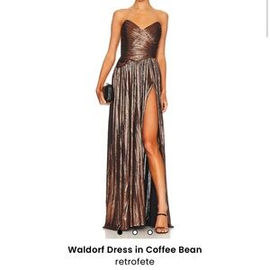 Waldorf Gown in Coffee Bean